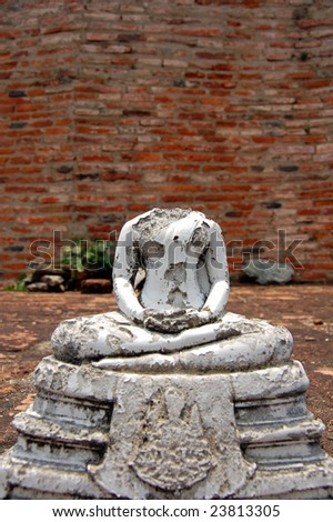 No Head Buddha Statue (Ayutthaya, Thailand)