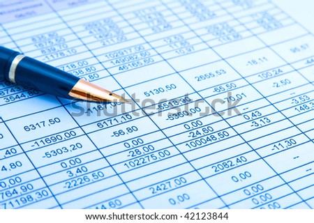 preparation of a balance sheet