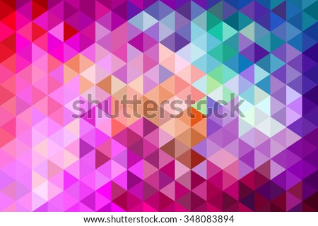 Polygon. Colorful modern low poly abstract background