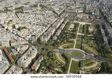 Paris from the Tower of Eiffel