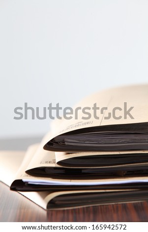 stacks of files waiting for solve