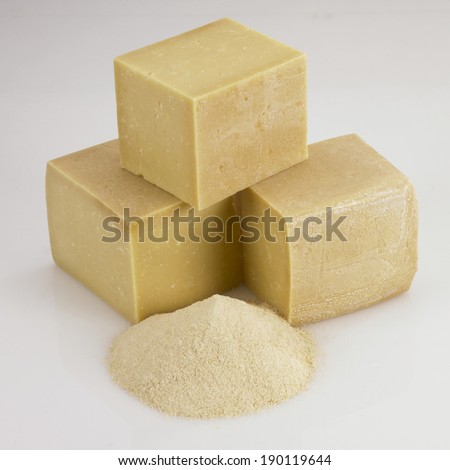 cheese block and shredded cheese