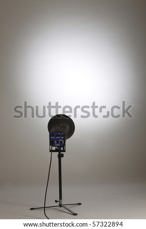 stock image of the studio light
