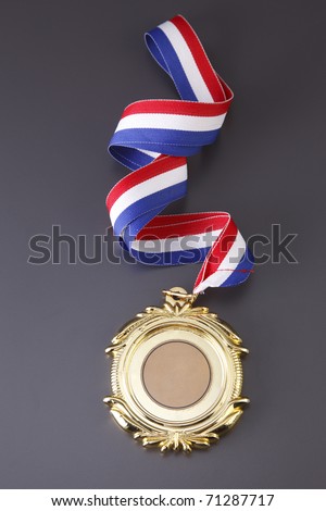 Gold Medal Background