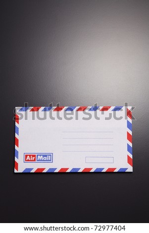 Envelope isolated on the background.