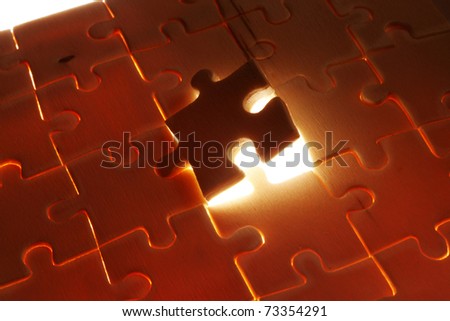 stock image of the last puzzle
