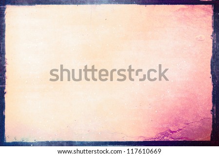 Film frame. Dark and light abstract background.