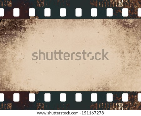 highly detailed film frame