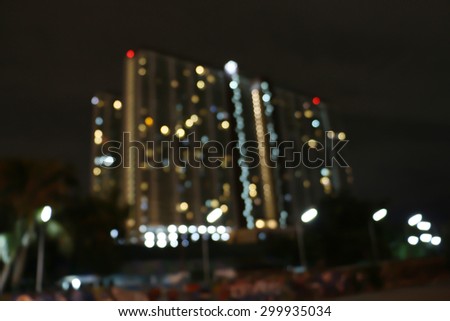 blurry light condominium,blurry background