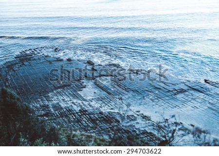 Tessellated Pavement, Pirates Bay
