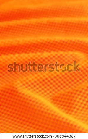 Abstract Orange waves background with dots pattern