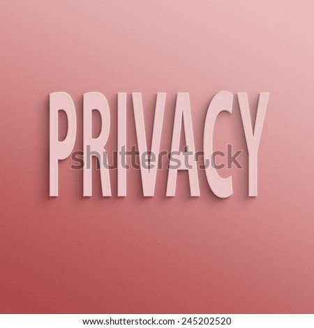 text on the wall or paper, privacy
