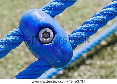 Concept for strong connection, safety and security with ropes and connecting links
