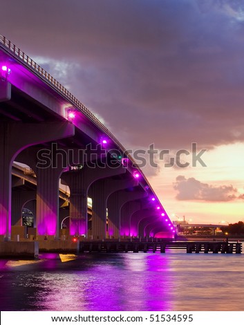 purple sunset beaches. purple lights at sunset,