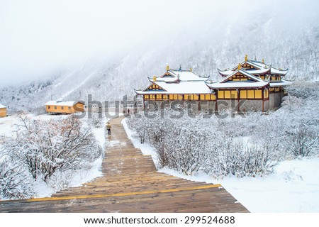 Snow season in China