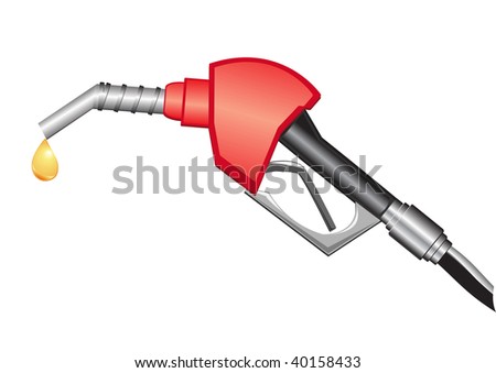 gas pump nozzle. stock vector : gas pump nozzle