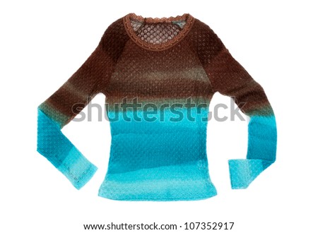 knit striped sweater