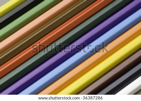 colored pencils background