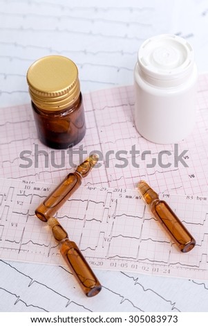 Cardiovascular disease and medication container in treatment of diabetics