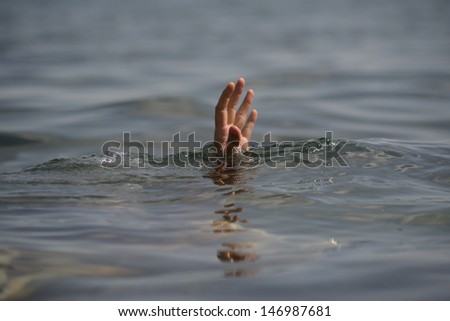 hand drowning