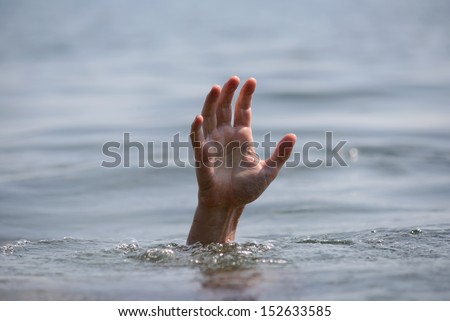 hand drowning