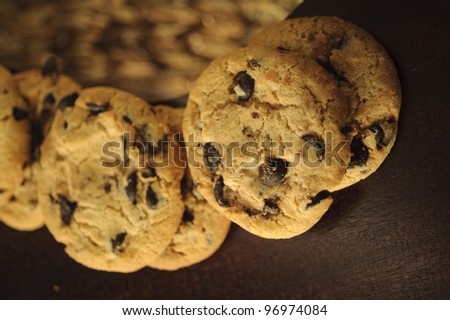 yellow cookies