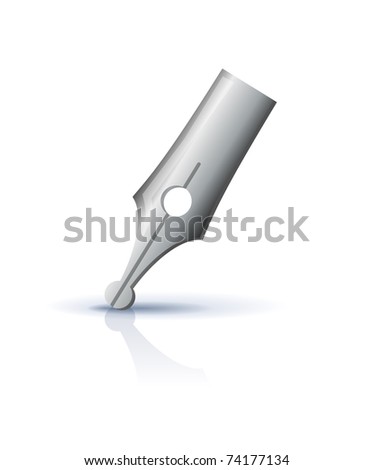 white pen icon