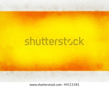 Close up of beer bubbles abstract background