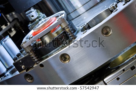 detail CNC punching machine