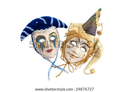 Two Theatre Masks