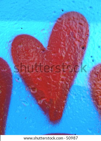 stock photo : Graffiti Love