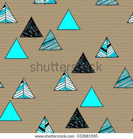 Abstract Hand drawn background for design and decoration textile, covers, package, wrapping paper.