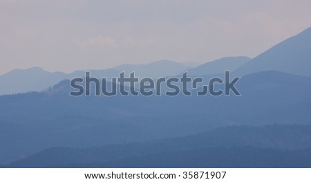 mountains skylines