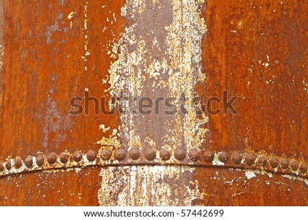 Vintage rusted industrial machinery artifact background