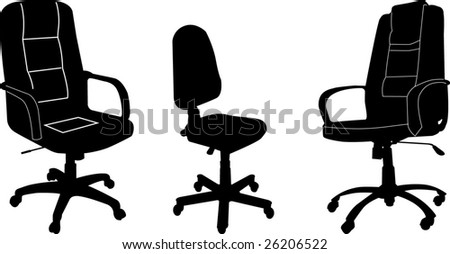 Modern Office Chair on Modern Office Chair   Vector   26206522   Shutterstock