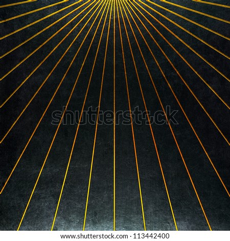 black background with golden strips