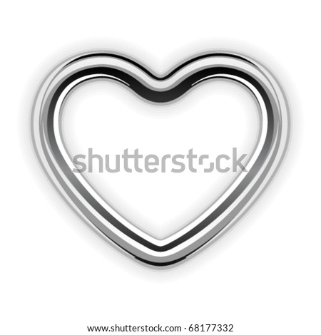 Heart shape vector