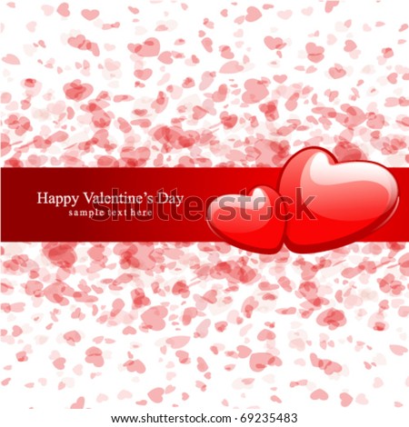 stock vector Valentine's day or Wedding vector background