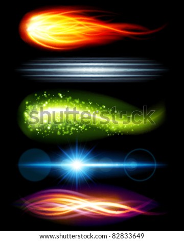 Abstract digital effect set for design Vector illustration Eps 10 Abstract digital effect set for design Vector illustration Eps 10