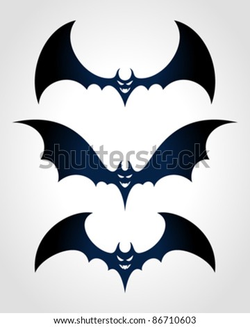 Black Bat Symbol