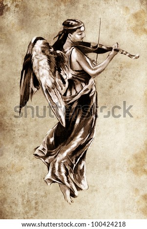 Angel With Violin