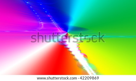 Rainbow background for modern composition.