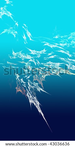 Sea background, abstract backdrop, deep blue