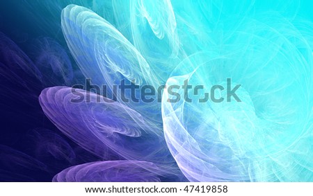 Blue abstract background with fade effects