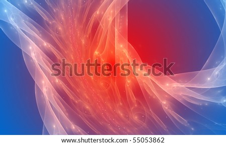 Blue and red abstract background. Fade effect new