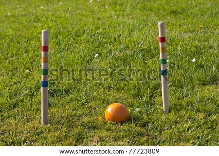 croquet family garden game