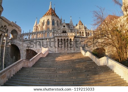 Fisherman\'s Bastion in Budapest, Hungary