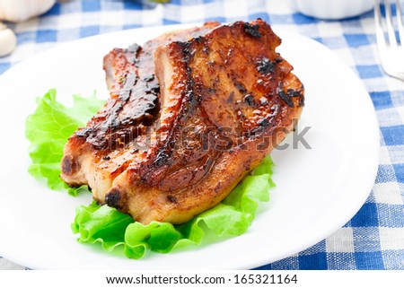 Fried pork loin