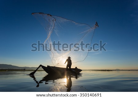 http://image.shutterstock.com/display_pic_with_logo/3321353/350140691/stock-photo-fisherman-throwing-net-at-sunrise-thailand-350140691.jpg