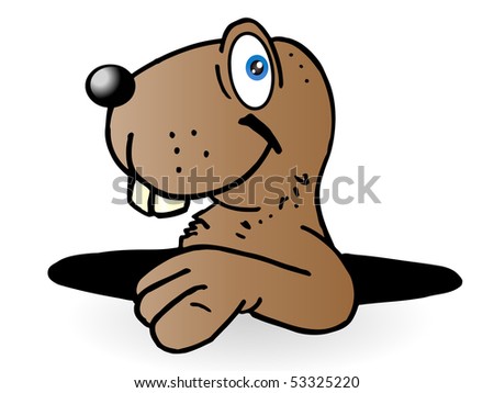 Cartoon Character Mole